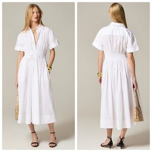 New J.Crew Elena shirtdress in cotton poplin Size 6​​